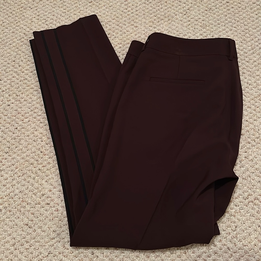 Vince burgendy pants